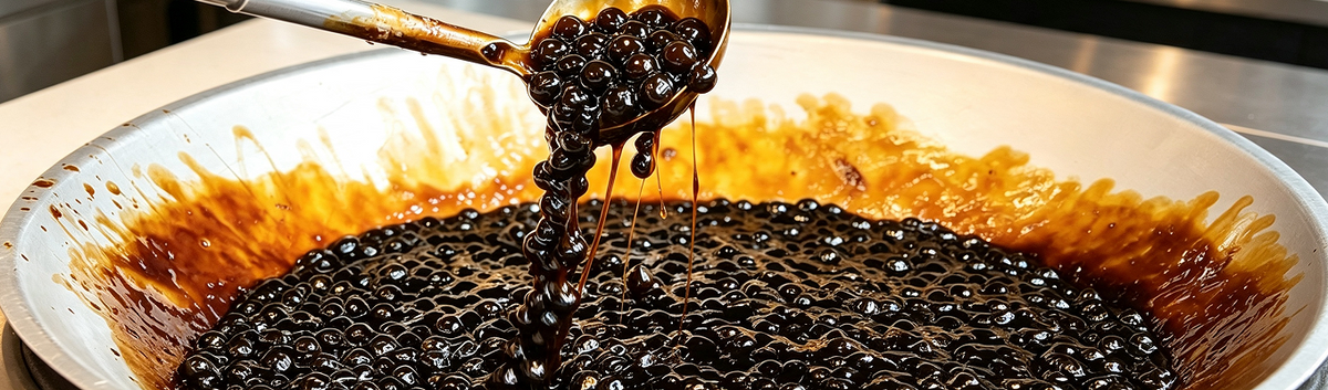 Tiger Dot Brown Sugar Tapioca Pearls