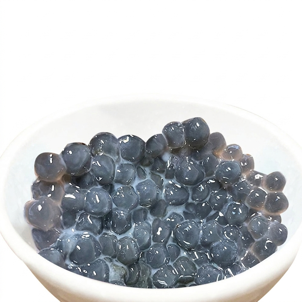 Sesame Flavored Tapioca Pearls