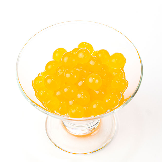 Orange Popping Boba