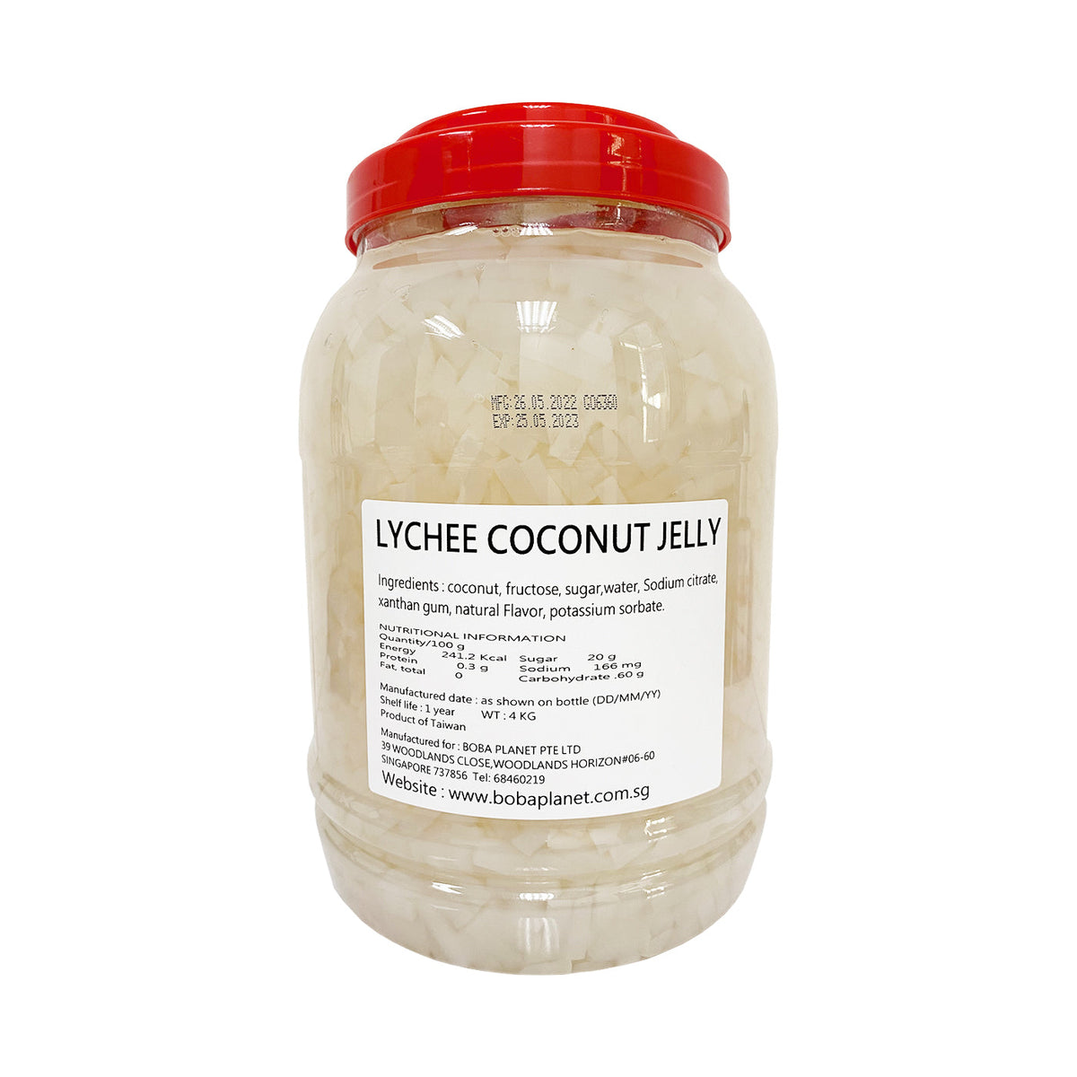 Lychee Coconut Jelly
