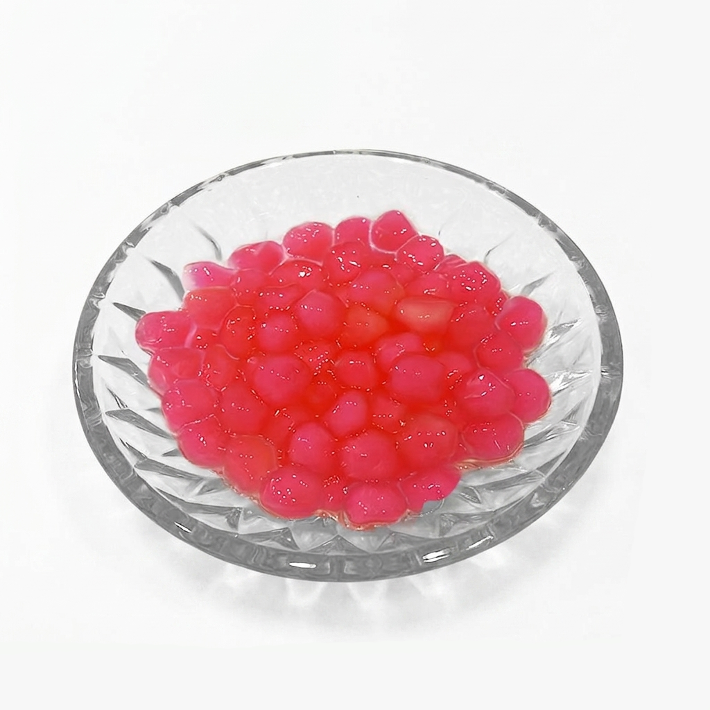 Fast Cooked Cranberry Flavored Tapioca Pearls
