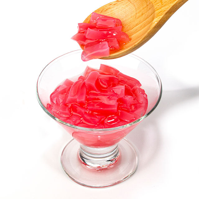 Watermelon Coconut Jelly