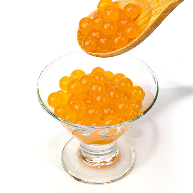 Peach Popping Boba