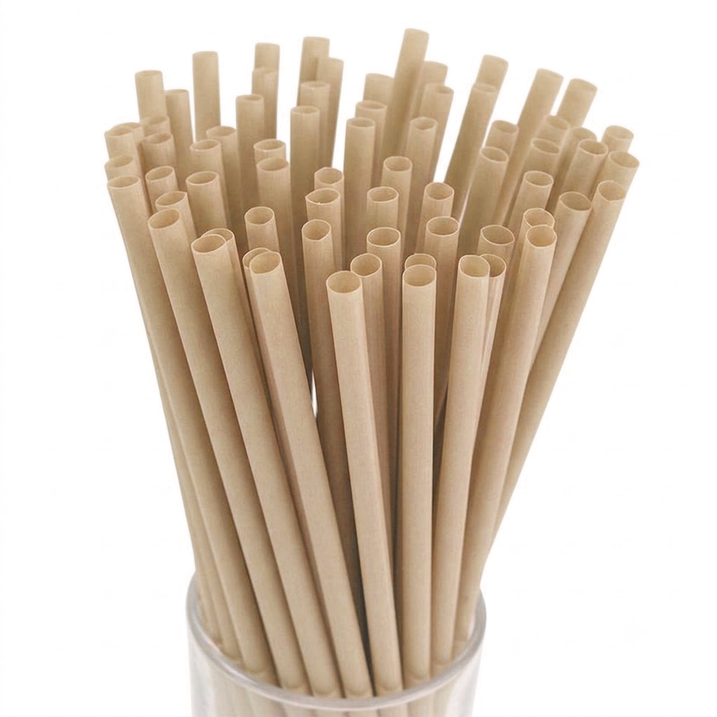 Wood Fiber Straw