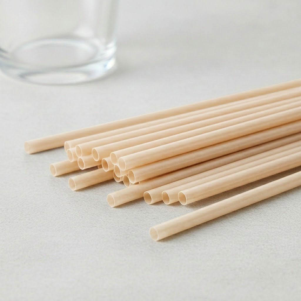 Wood Fiber Straw