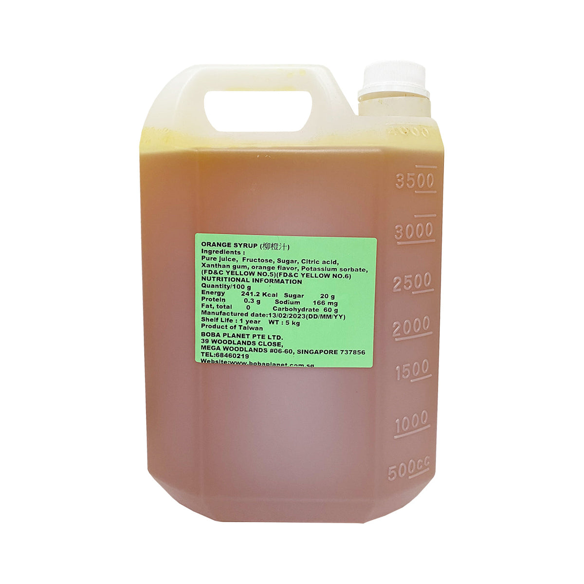 Orange Syrup
